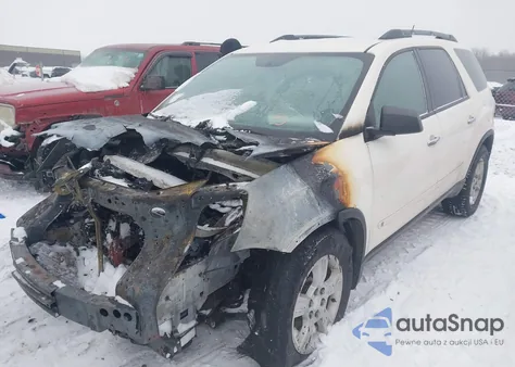 2010 GMC Acadia Sle z USA, uszkodzony, nr VIN 1GKLRLED6AJ110986